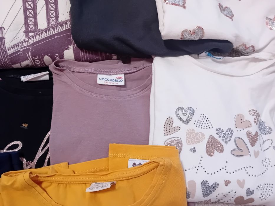 Блузи с дълъг ръкав 134-140 см