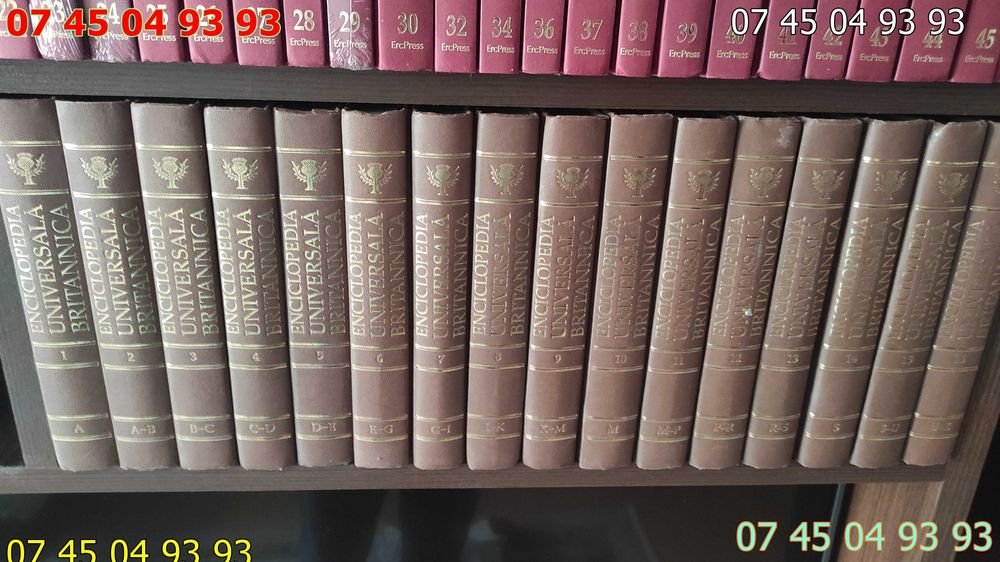 carte carti colectia enciclopedia universala Britanica 16 volume