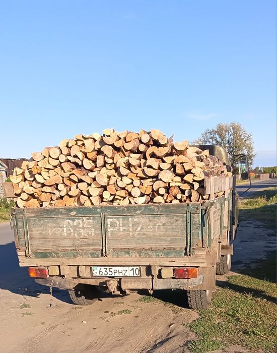 Дрова колотые сосна