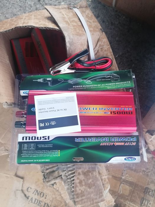 Convertor invertor 12/24 v la 220 v 199ron sigilate