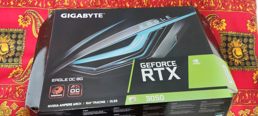 Видеокарта RTX3050