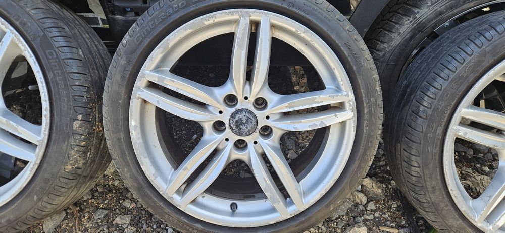 Джанти стил 351 М-ПАКЕТ с гуми Pirelli Cinturre P7 dot 23г 245/40 R19 за BMW F10 F11