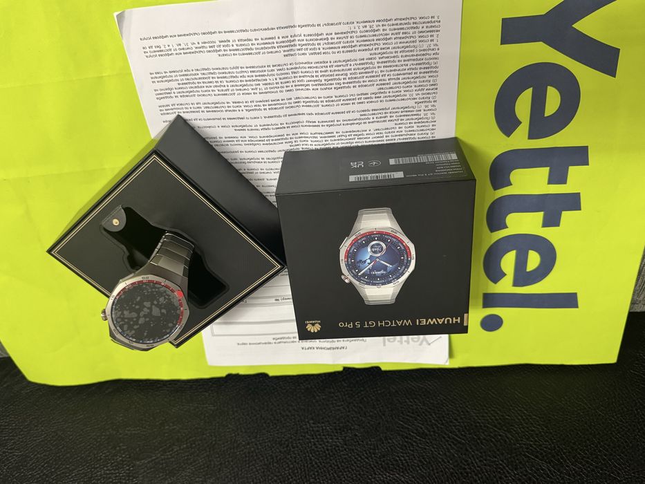 46mm Huawei Watch GT 5 Pro Yettel Гаранция 2026 Titanium GT5