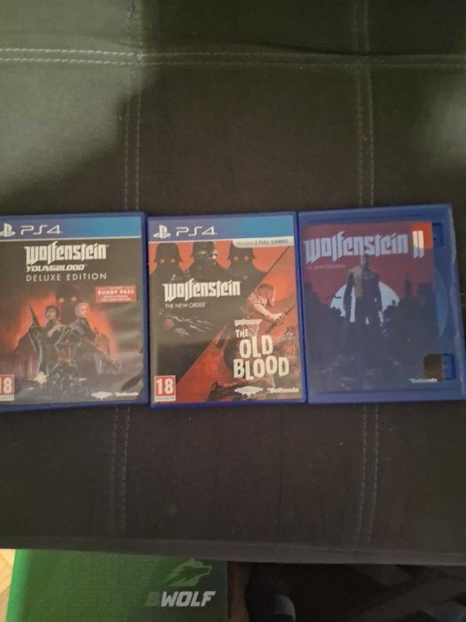 Wolfenstein the new order + the old blood, the new colossus,youngblood