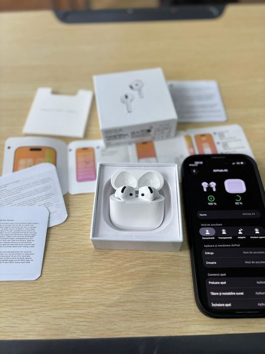 AirPods 4 cu Noise Cancelling