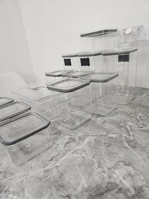 Recipiente organizare bucătărie