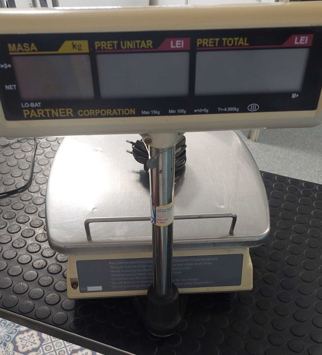 Cântar electronic Partener OAP 15 kg