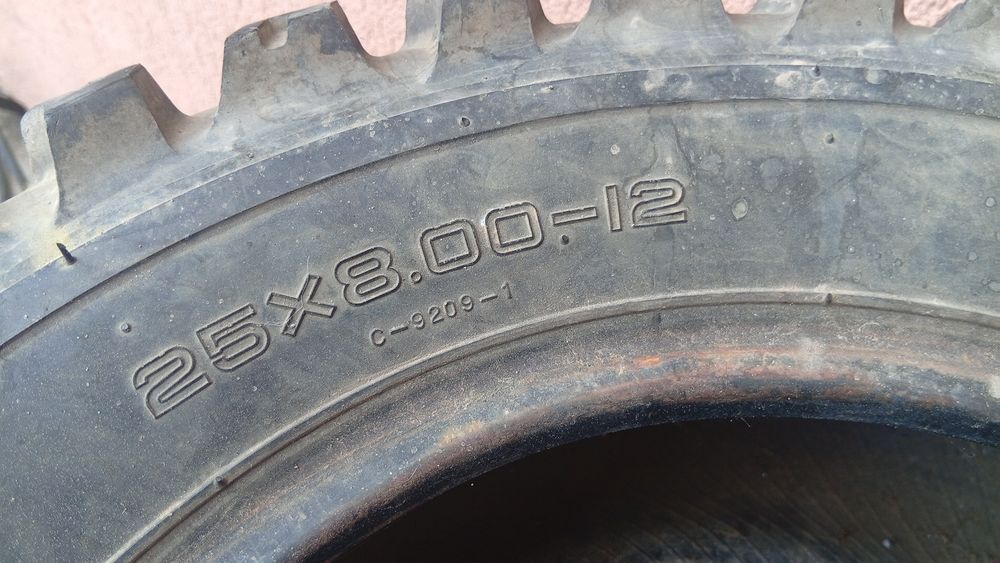 Cauciucuri ATV 25x8.00 -12  și 25x10.00 -12
