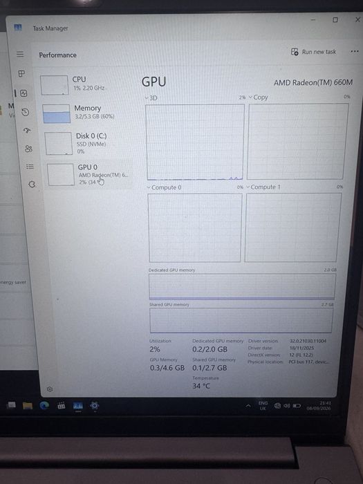 Lenovo thinkbook 21mw