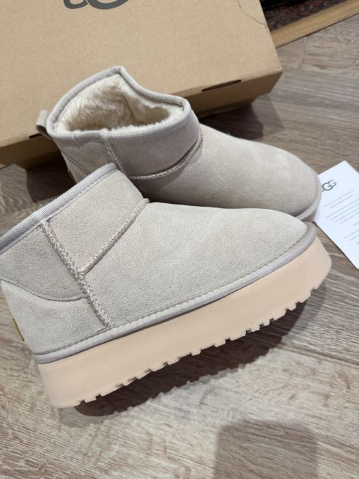 Ugg ultra mini crem 38