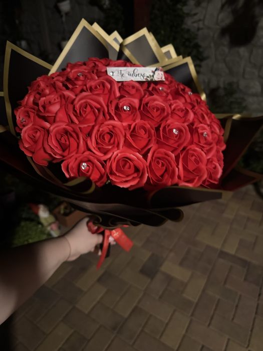 Buchete din trandafiri de sapun