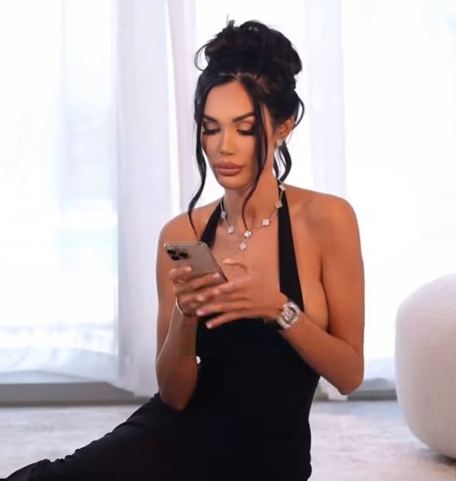 Нови сребърно колие Van cleef седеф