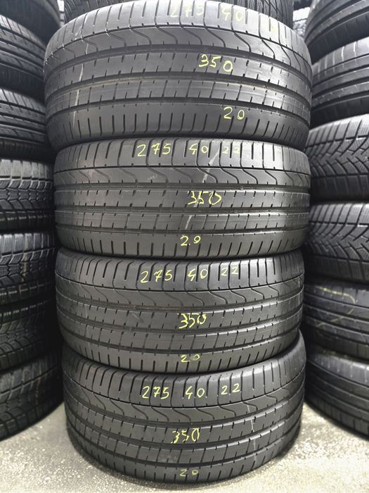 4x 275/40/22 VARA PIRELLI 2020 Stare excelentă