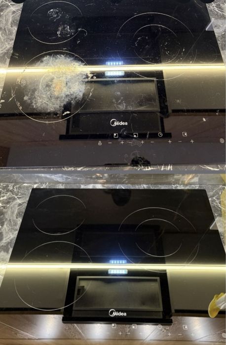 Полировка и чистка варочных плит