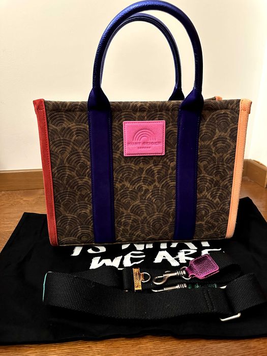 Geanta piele intoarsa Kurt Geiger Southbank