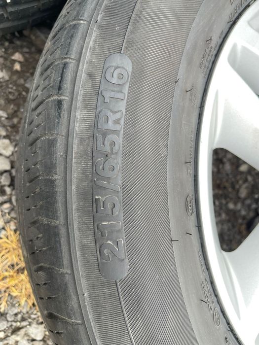 Jante aliaj 5x112 ssangyong Tivoli Korando Torres cu anvelope de vara 215 65 16