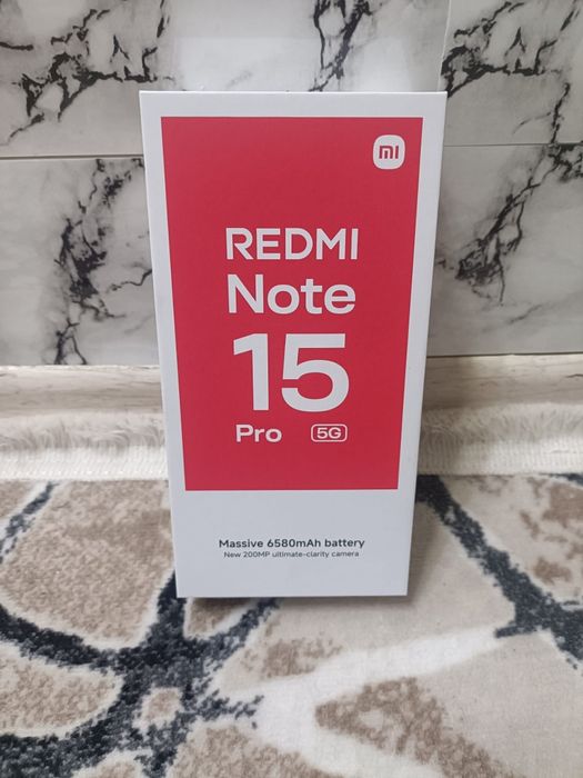 Redmi Note 15 pro 5g  sigilat 8gb RAM  256 rom
