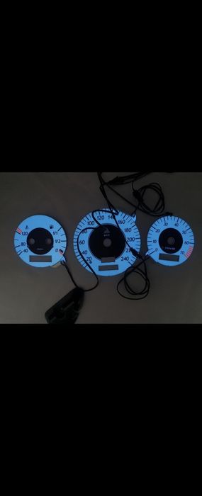 W202 AMG шкалы оптитрон щиток