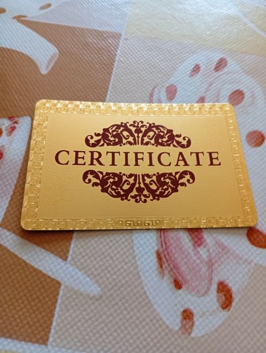 Cărți de Joc Aur 24K Regina Elisabeta - Cutie Lux + Certificat