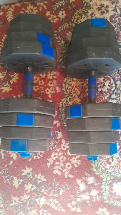 vand set greutati gantere pentru fitness si bodybuilding