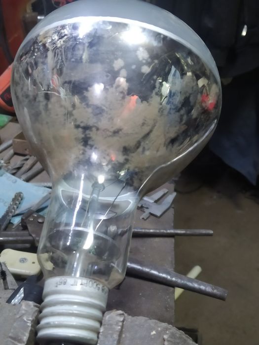 Лампы тепловые с отражателем.