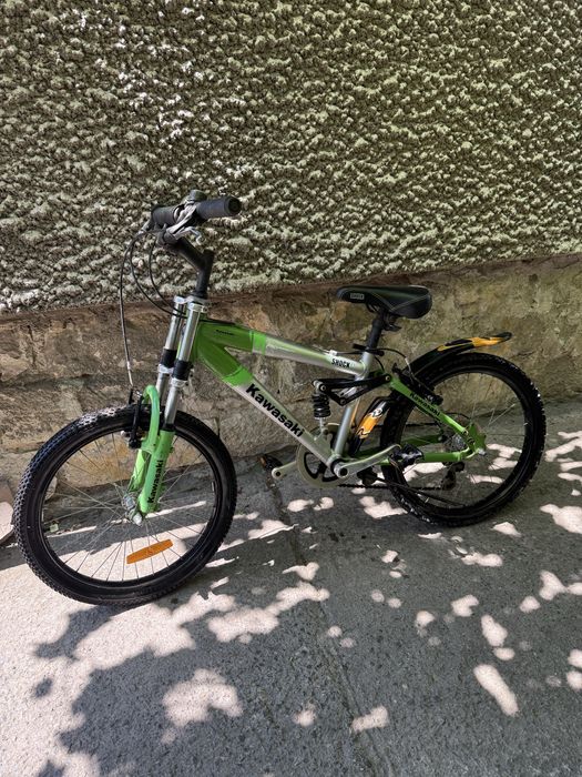 Велосипед kawasaki 20 цола 6 скорости