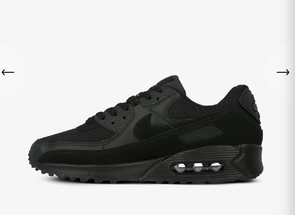 Nike air max 90 black 45.5 ОРИГИНАЛ