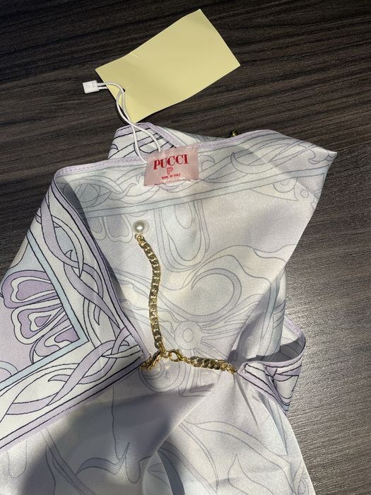 Pucci топ със златна закопчалка
