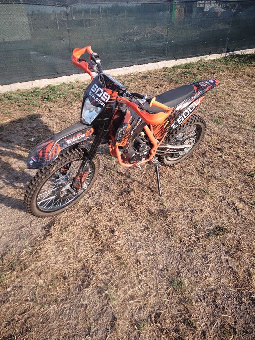 НОВ 250CC Gas TELSTAR Enduro Cross  + Подарък Каска