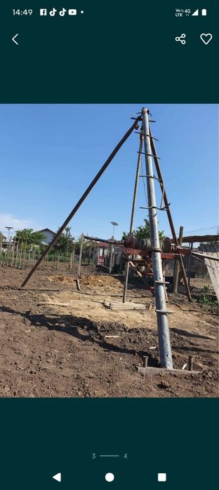 Execut foraje puțuri de mică și mare adancime