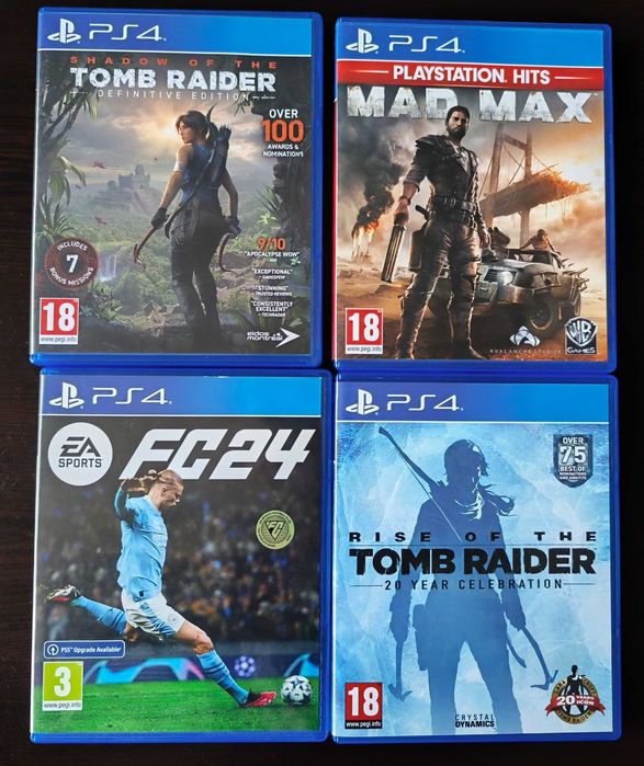 Продавам игри за Playstation 4