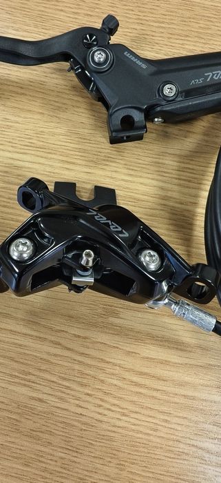 Комплект дискови спирачки SRAM Level Silver Stealth с 4 бутала