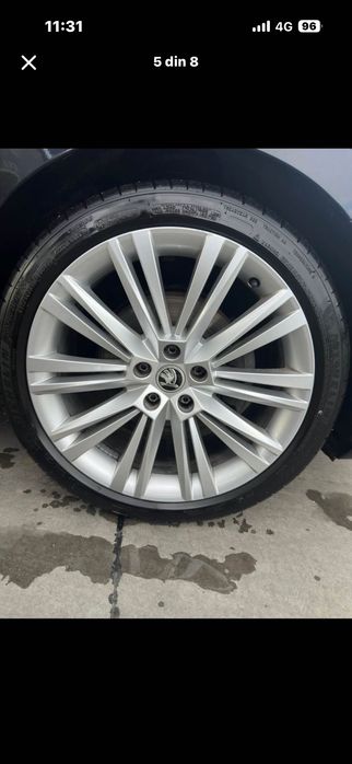 Vând jante skoda superb R19
