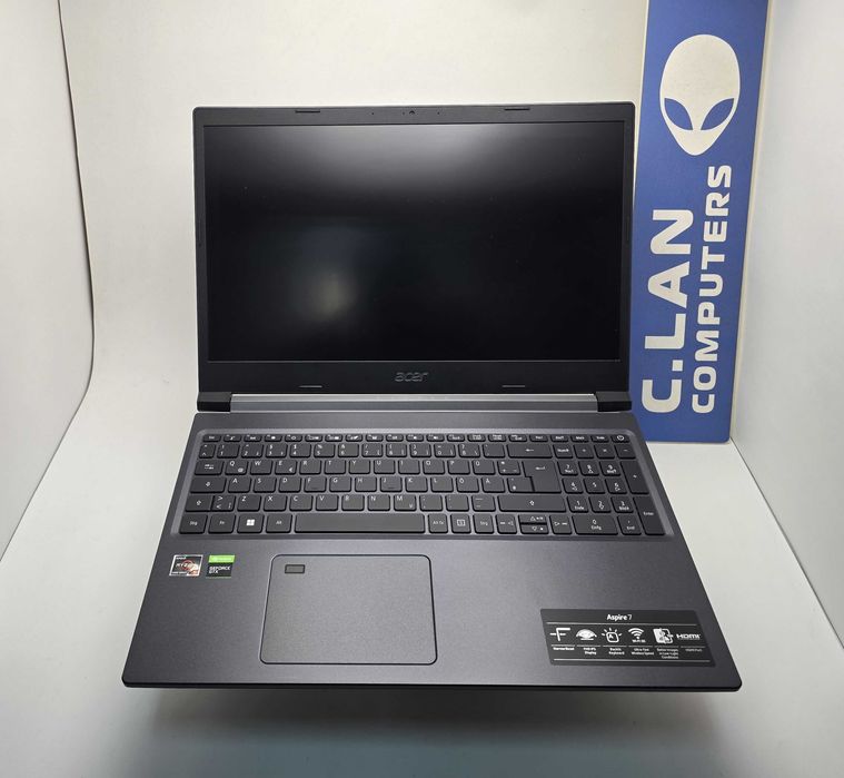 Acer Aspire 7 A715-41G  Ryzen 5 3550H/16GB/512SSD/GTX 1650-4GB/FHD/Подсветка