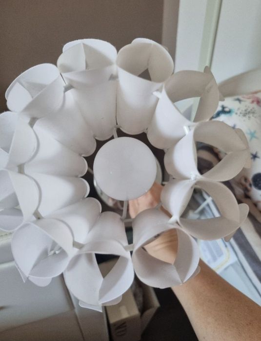 Lampă noptieră albă