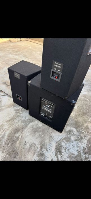 тонколони AUNA Cube 1812 Active PA Set 2.1, 1600W Total Power