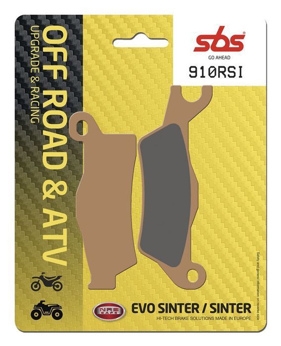Plăcuțe frână sinterizate SBS 910RSI Can Am (Brp) OUTLANDER 650 EFI