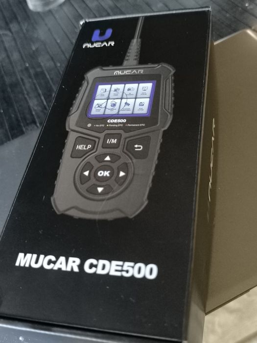 Чисто нова автодиагностика Mucar CDE500 – OBD2 скенер за грешки