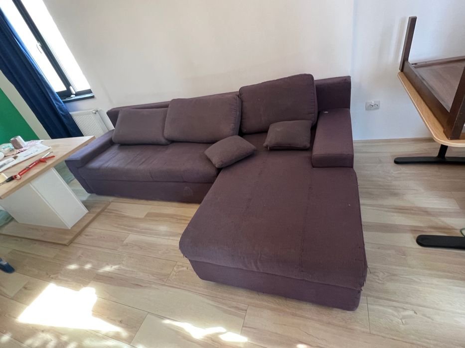 Canapea extensibila coltar