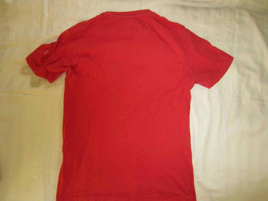 Tricou Mammut, masura S, rosu, 100%Bumbac, stare f. buna