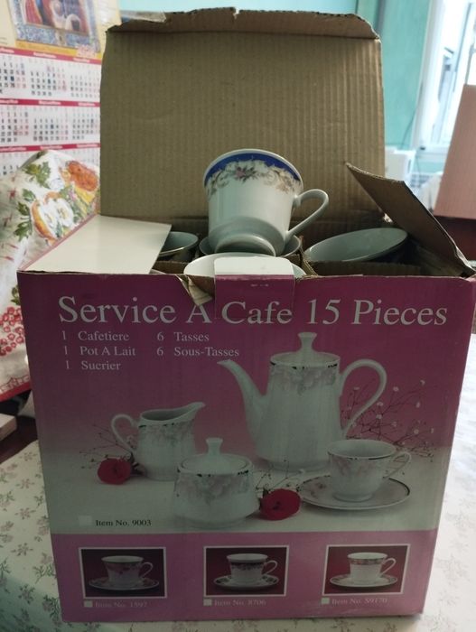 Чайный сервиз новый