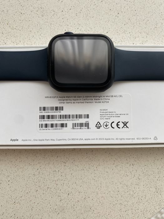 Apple Watch SE(2023), GPS, Cellular, 44 mm