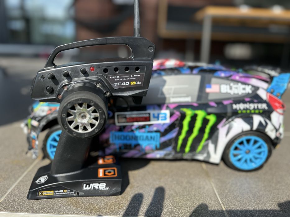 Vand automodel Wr8 Hpi Ken Block +cutia originala