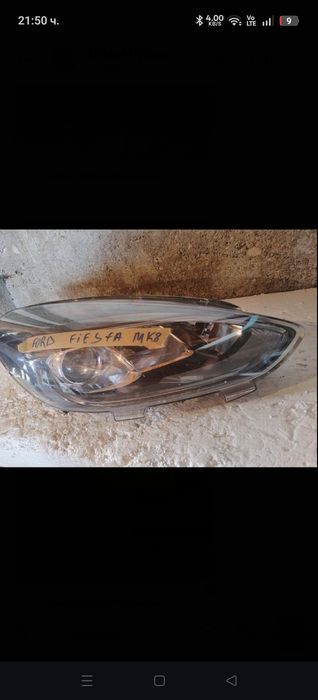 Оригинален фар за ford fiesta mk8