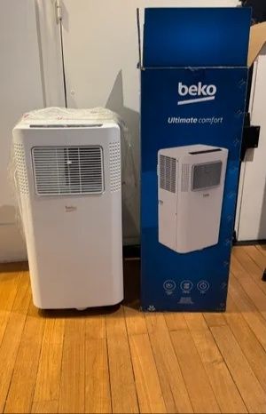 МОБИЛЕН КЛИМАТИК BEKO BP209H – като нов с функция ОТОПЛЕНИЕ с удължена гаранция!!