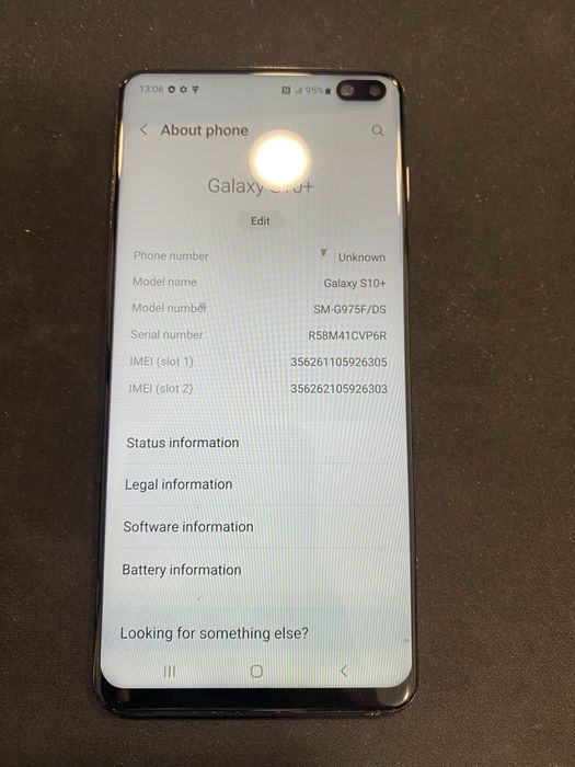 Samsung S 10 Plus 128 Gb id-xxl041