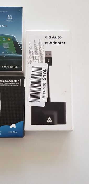 Безжичен адаптер Android Auto/CarPlay