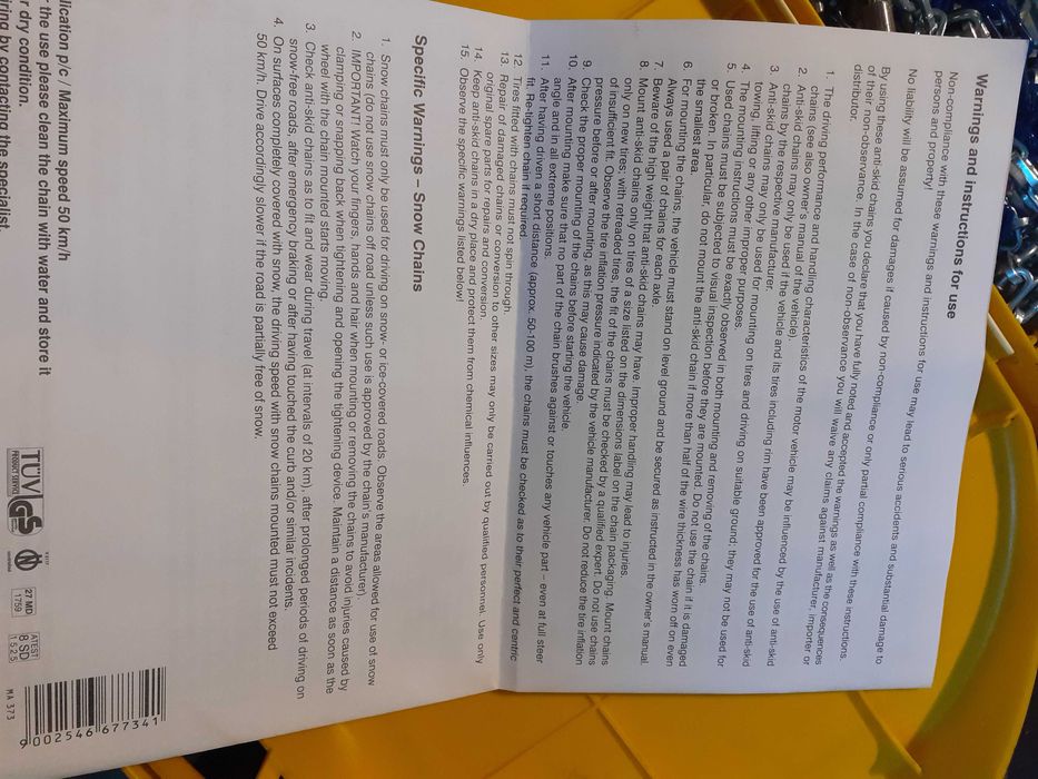 Lant Pewag antiderapant zapada Snowchain Ice Star, made in Austria-nou