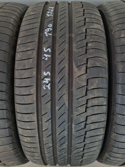 Летни гуми 4 броя CONTINRNTAL PremiumContact6 245 45 R19 дот 11622