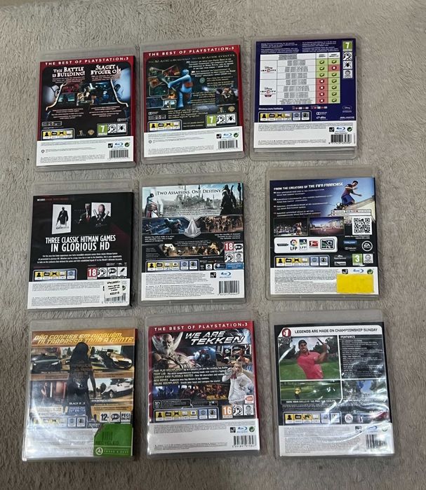Jocuri PS3 originale FIFA Hitman Lego Assassin Tekken NFS